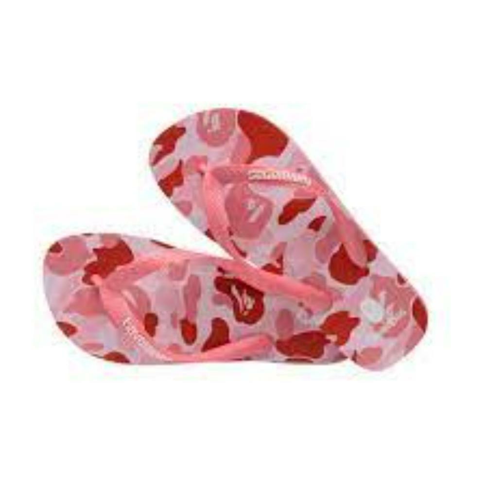 A Bathing Ape x Havaianas Pink Camo