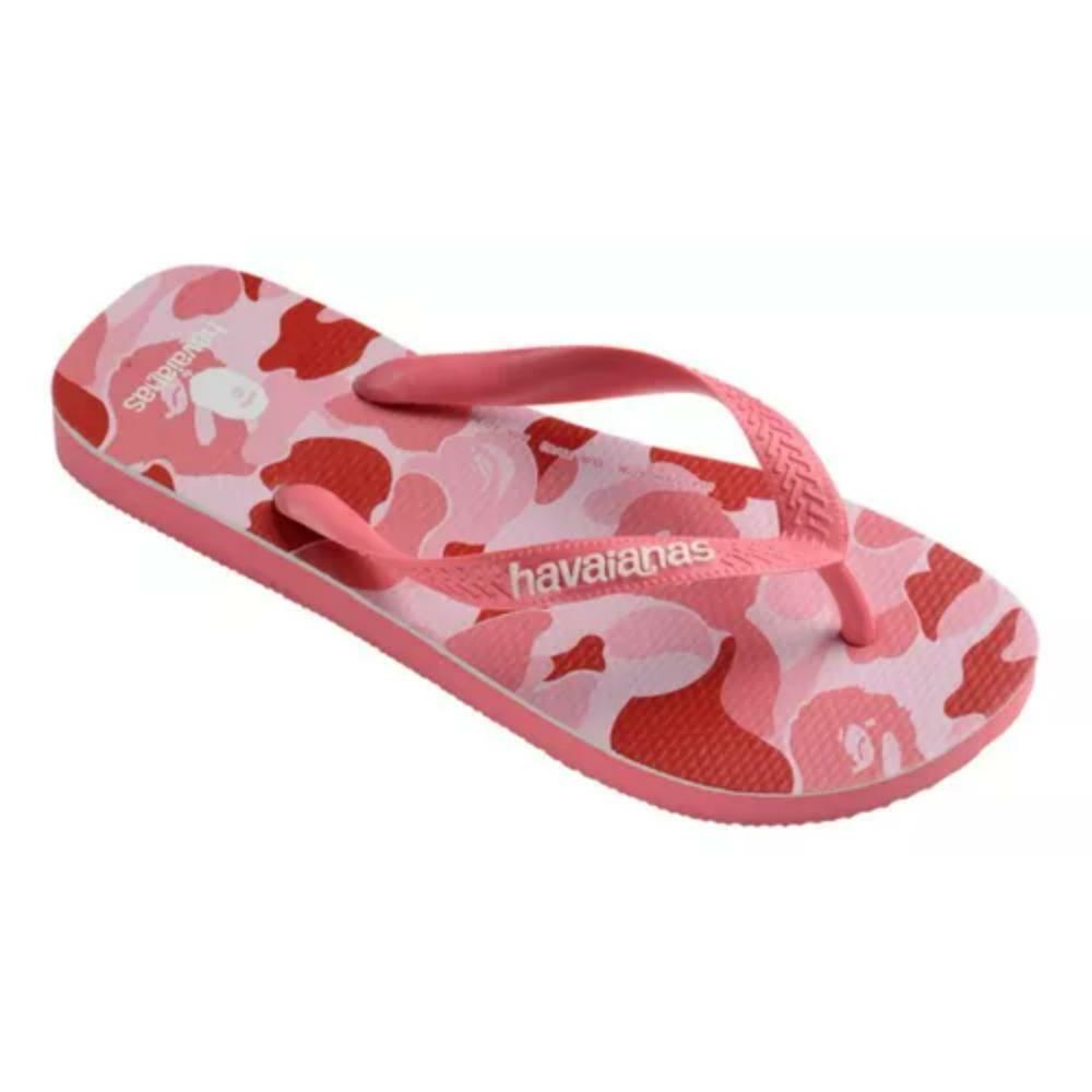 A Bathing Ape x Havaianas Pink Camo