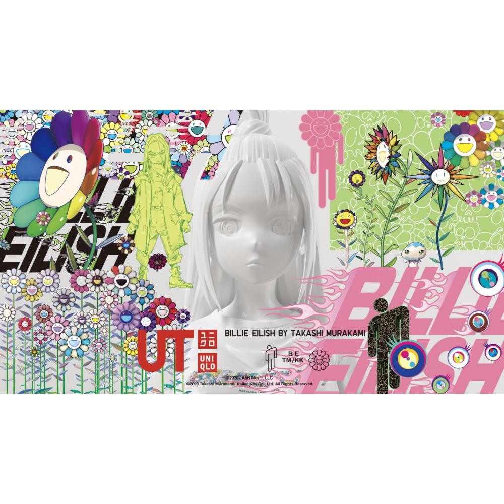Camiseta Billie Eilish x Takashi Murakami x Uniqlo Women's Photo