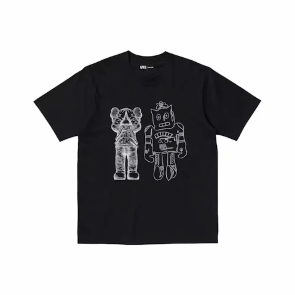 Camiseta KAWS x Uniqlo Warhol UT Graphic 476351 Preta