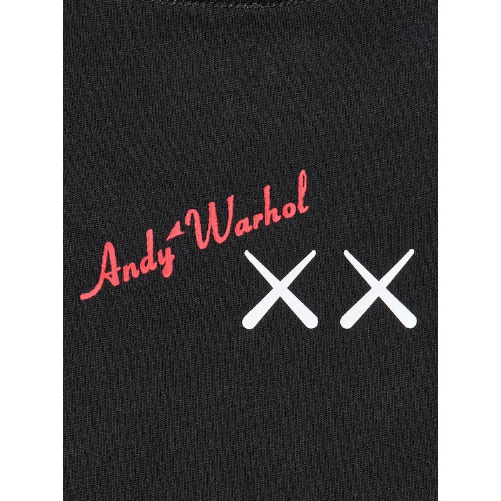 Camiseta KAWS x Uniqlo Warhol UT Graphic 476351 Preta