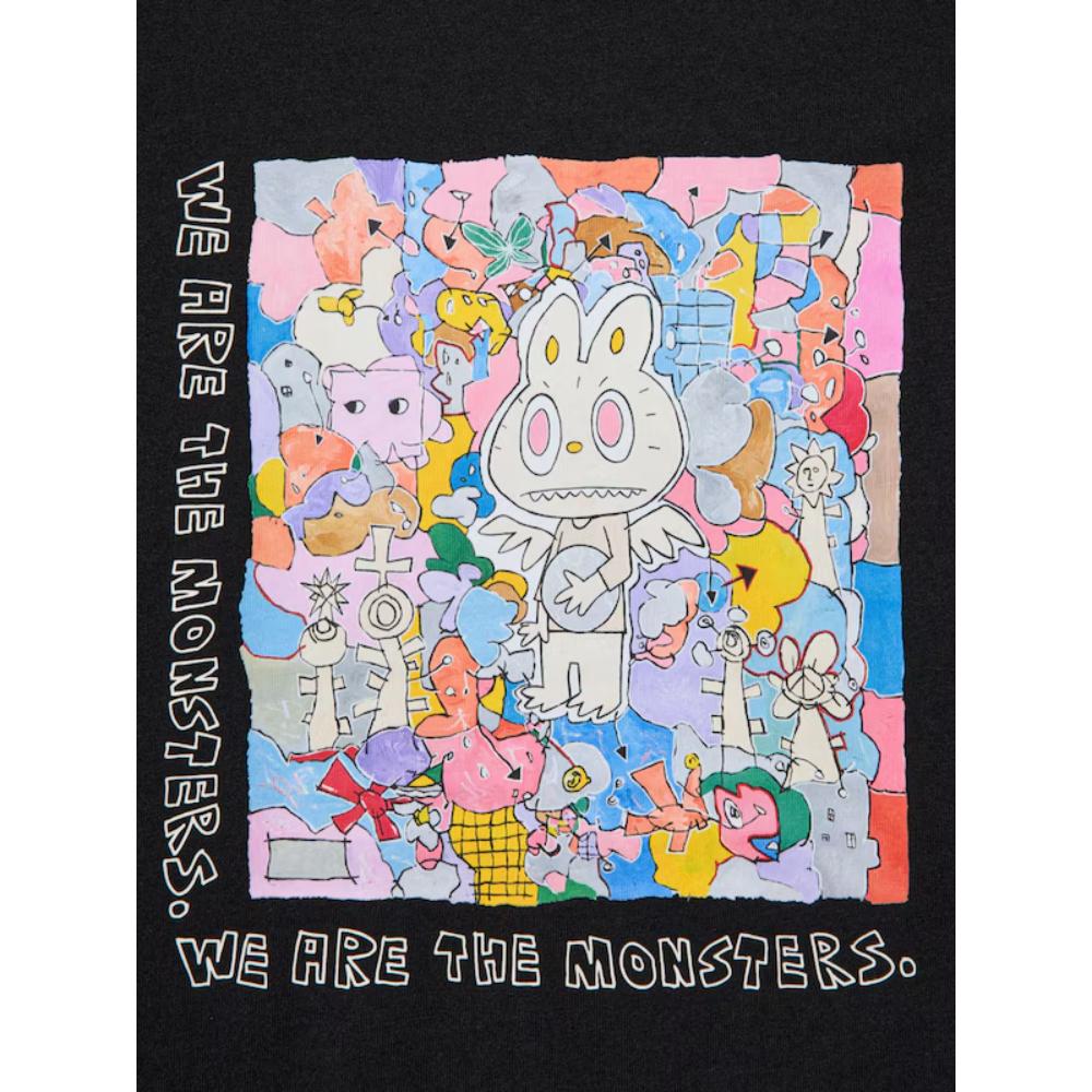 Camiseta Uniqlo x POP MART THE MONSTERS Women's UT Graphic