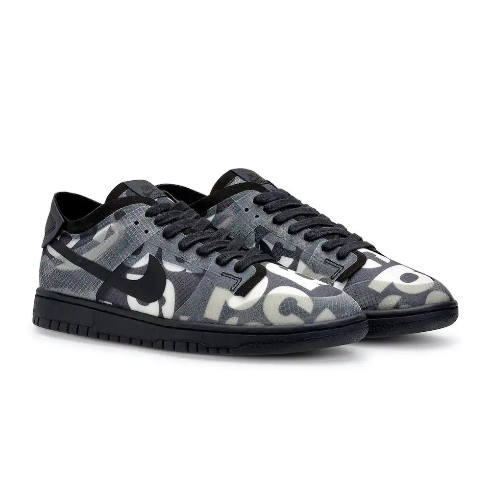 Tênis Nike Dunk Low x Comme des Garcons Print