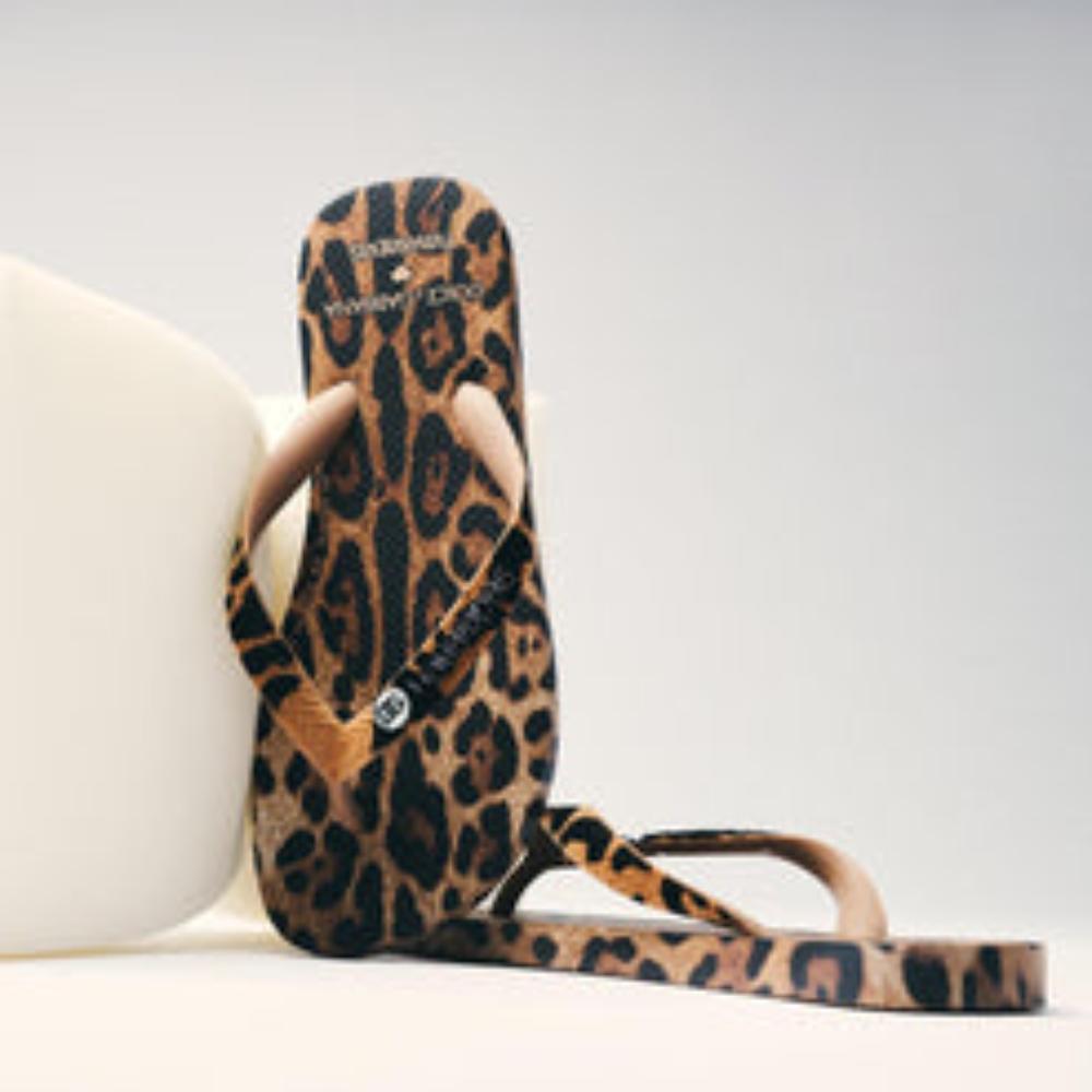 Dolce&Gabbana x Havaianas Chinelo Leopard