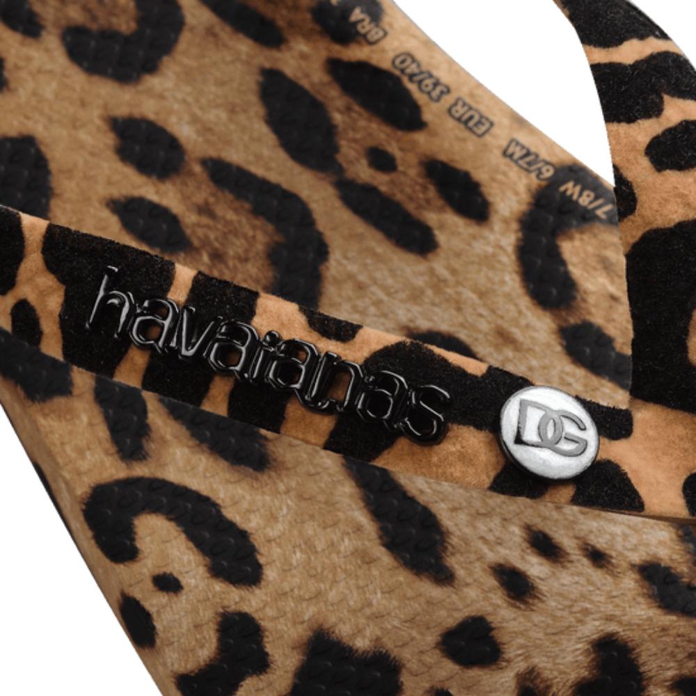 Dolce&Gabbana x Havaianas Chinelo Leopard