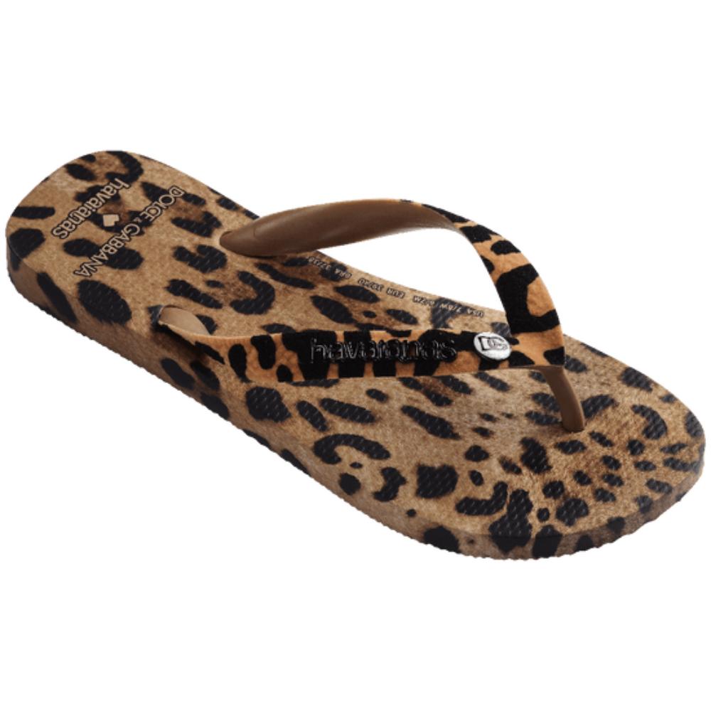 Dolce&Gabbana x Havaianas Chinelo Leopard
