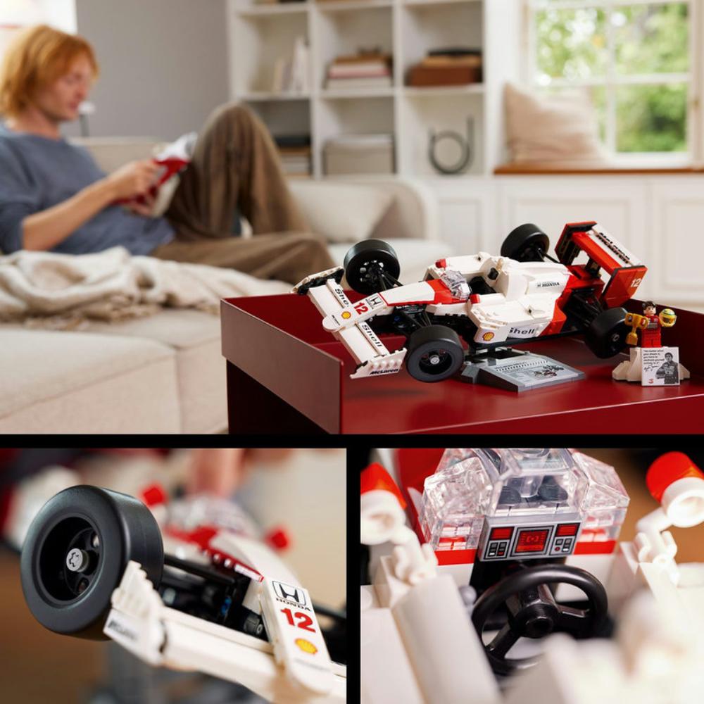 LEGO® Icons McLaren MP4/4 e Ayrton Senna (10330)