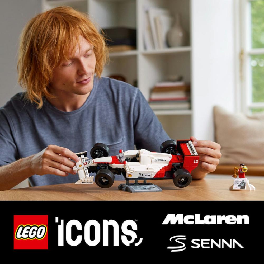 LEGO® Icons McLaren MP4/4 e Ayrton Senna (10330)