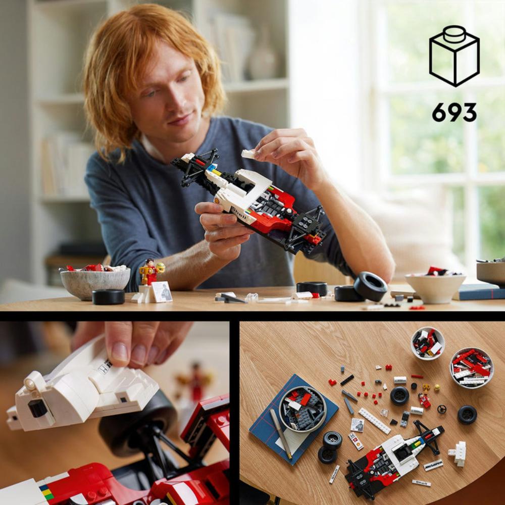 LEGO® Icons McLaren MP4/4 e Ayrton Senna (10330)