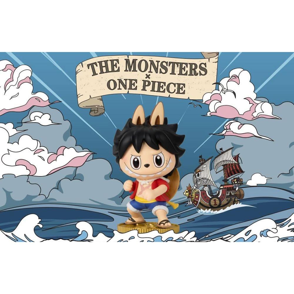 One Piece x Pop Mart Labubu The Monsters Series Single Blind Box