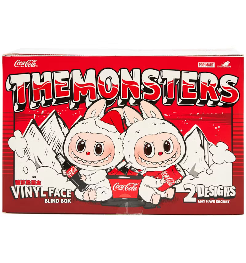 Pop Mart Labubu The Monsters Coca Cola Series Vinyl Face 6 Blind Box