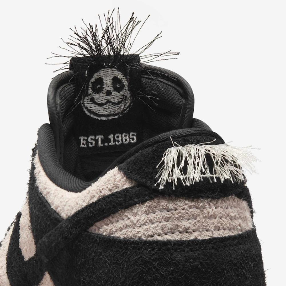 Tênis Nike Dunk Low Retro SE Panda‑Monium White/Black Suede