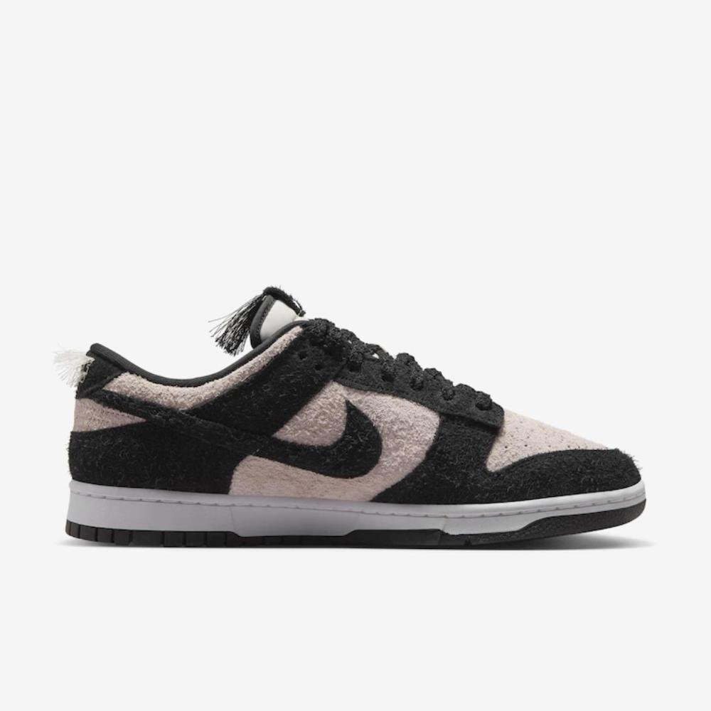 Tênis Nike Dunk Low Retro SE Panda‑Monium White/Black Suede