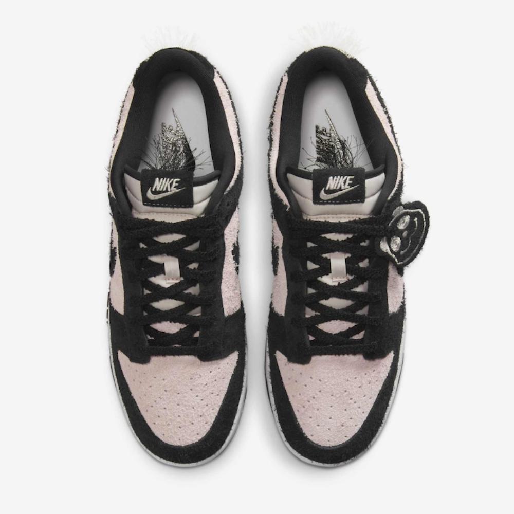 Tênis Nike Dunk Low Retro SE Panda‑Monium White/Black Suede