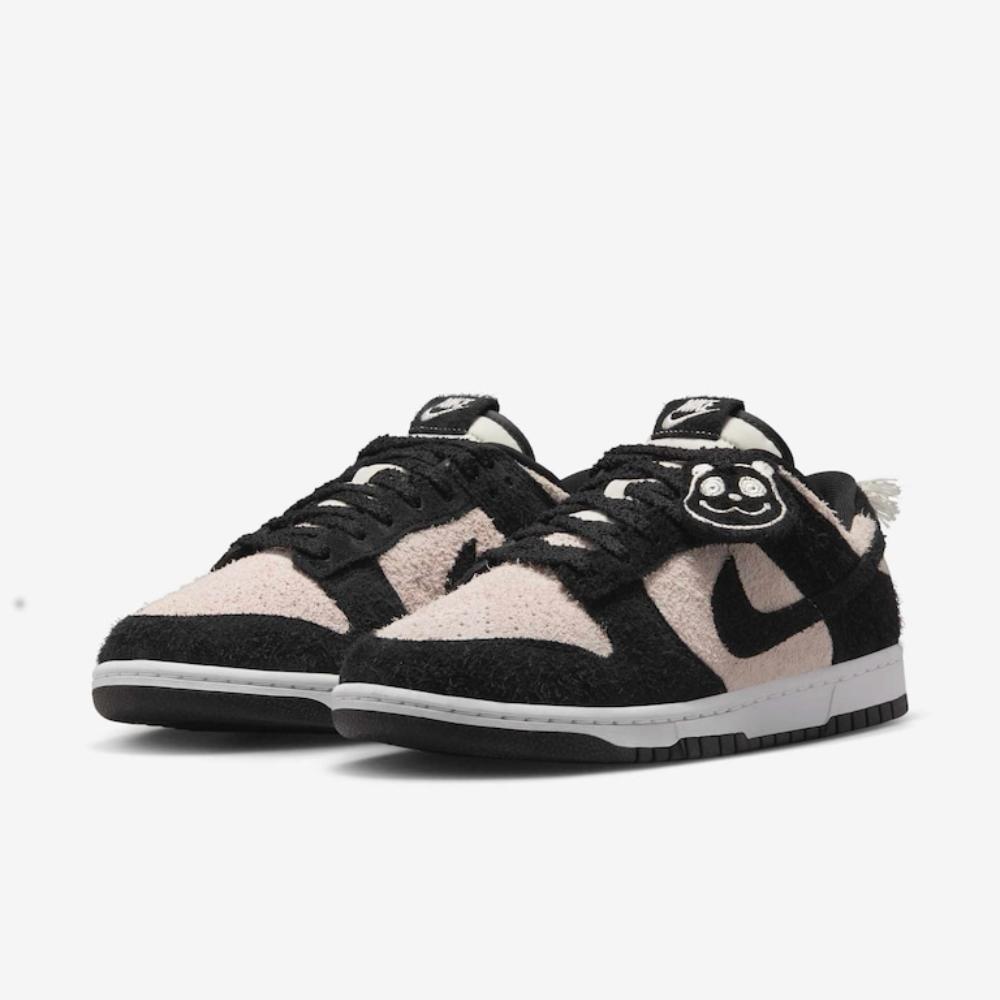 Tênis Nike Dunk Low Retro SE Panda‑Monium White/Black Suede