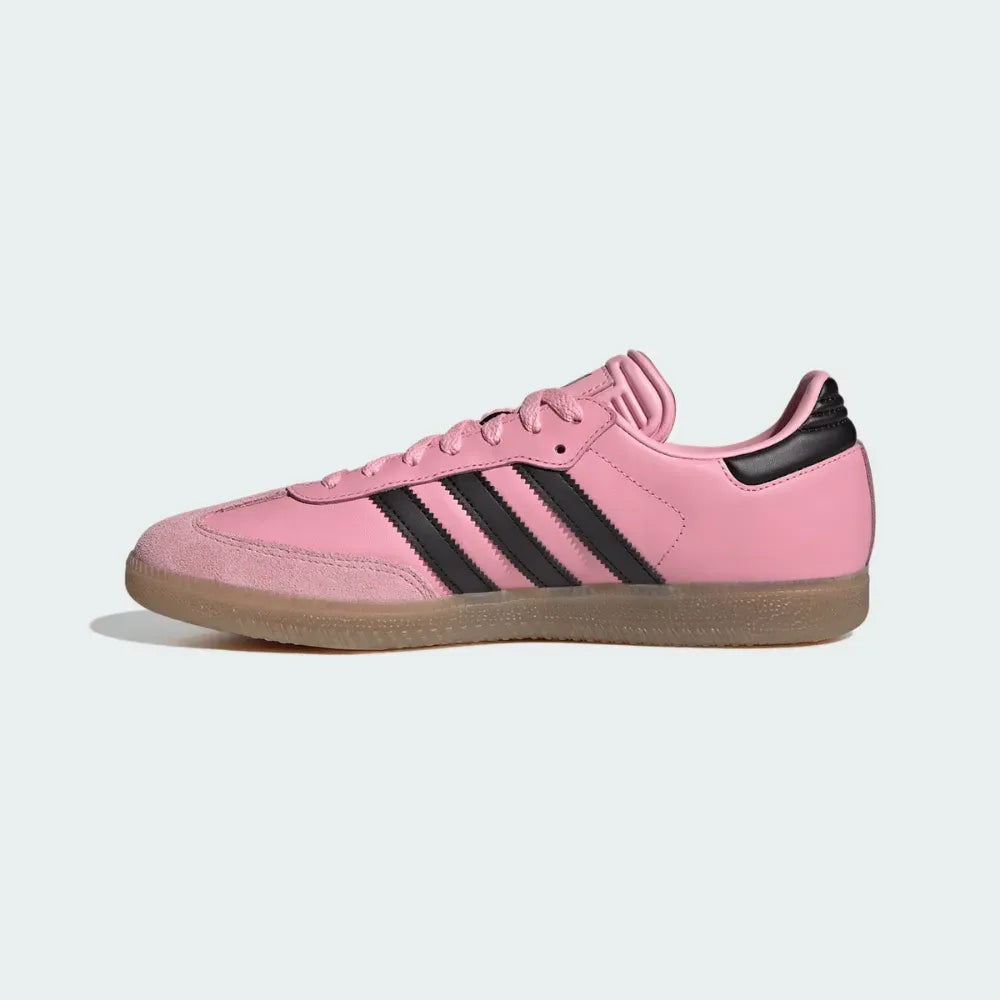 Tênis Messi x adidas Samba Light Pink Core Black Gum