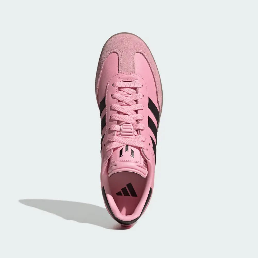 Tênis Messi x adidas Samba Light Pink Core Black Gum
