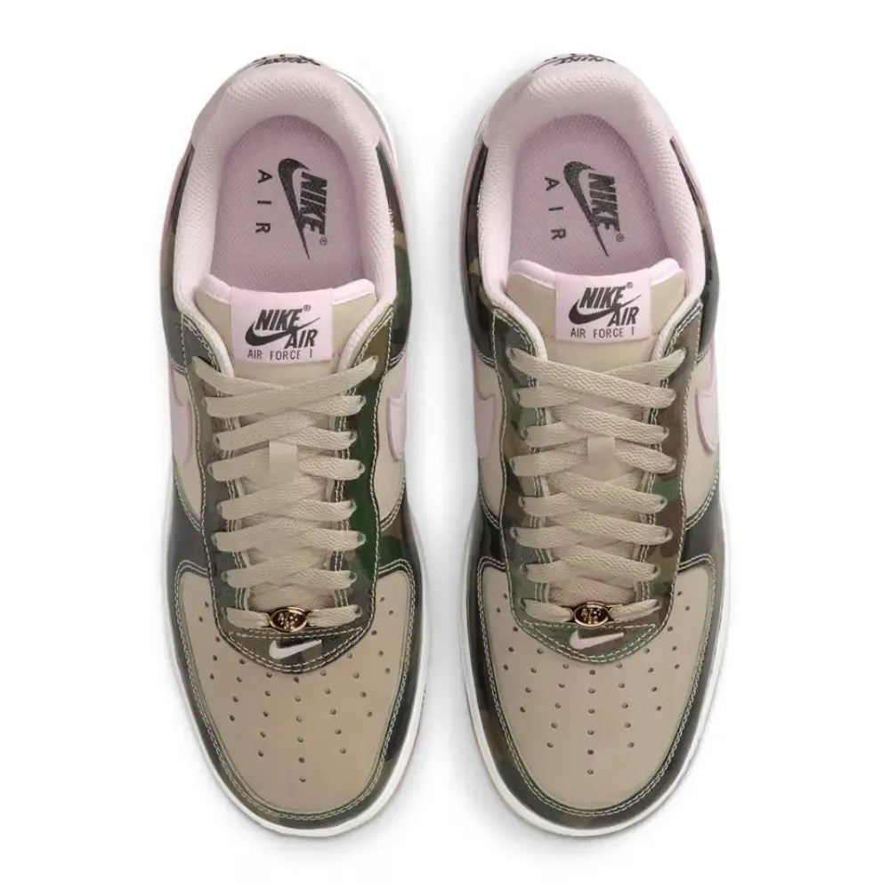 Tênis Nike Air Force 1 Low '07 LV8 Patent Camo Pink