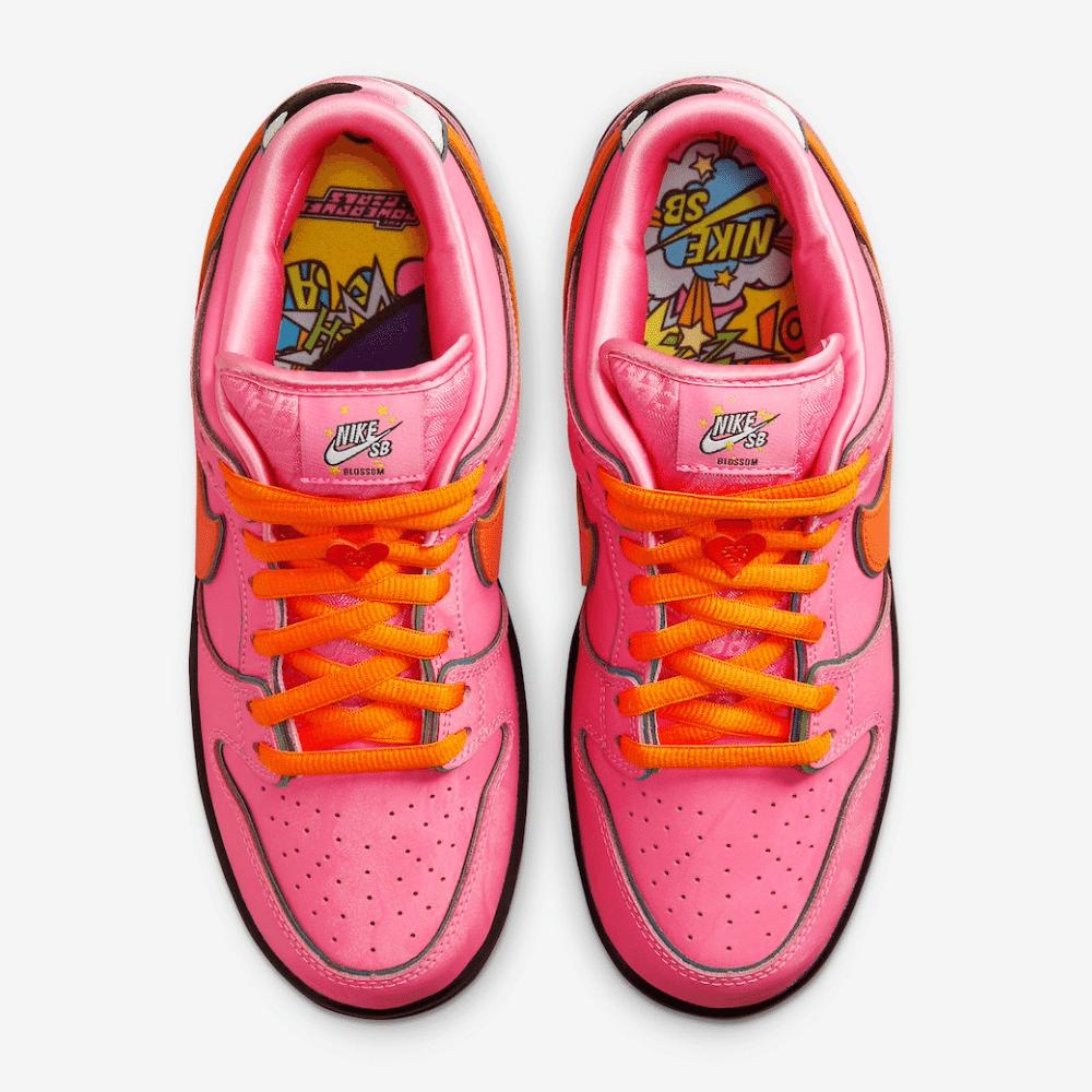 Tênis Nike SB Dunk Low x The Powerpuff Girls Blossom