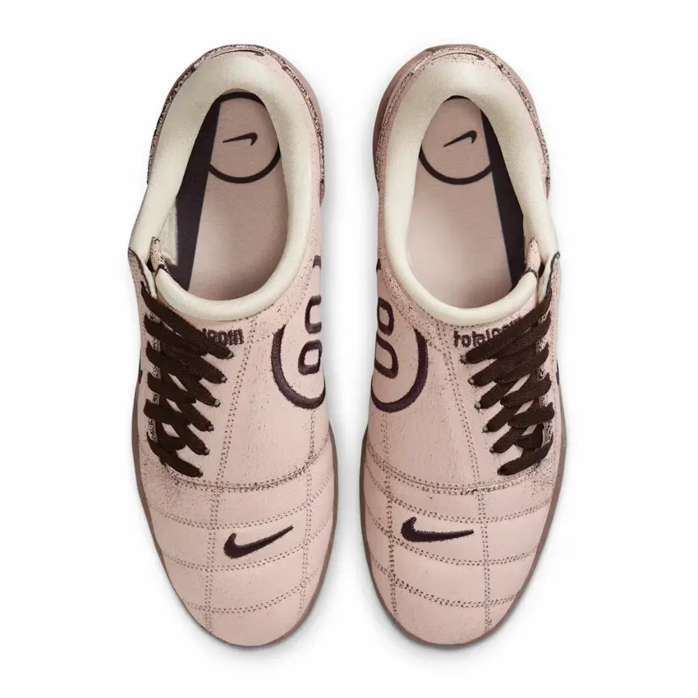 Chuteira society Nike Total 90 3 SP Pearl White Shadow Brown (2025)