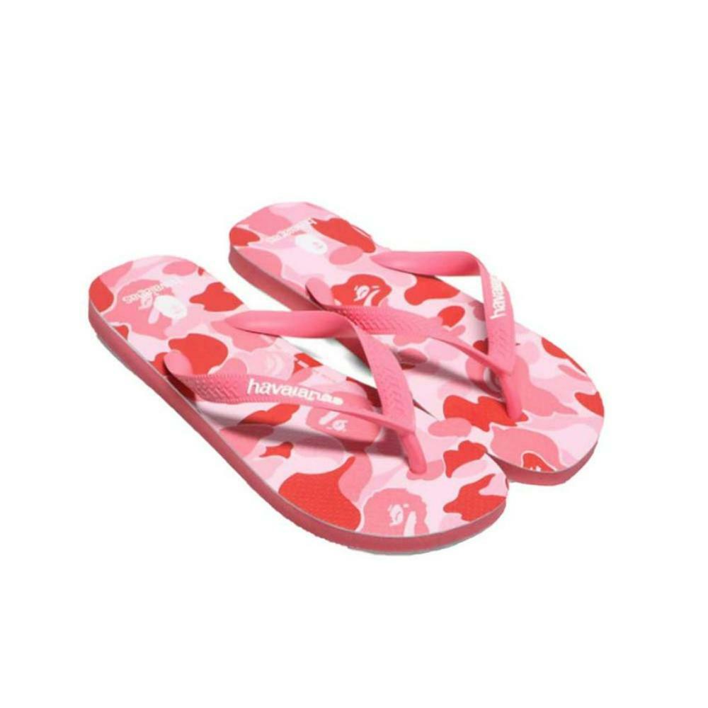 A Bathing Ape x Havaianas Pink Camo