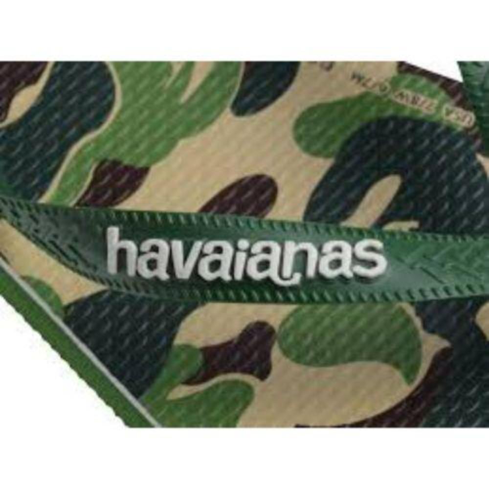 A Bathing Ape x Havaianas Green Camo