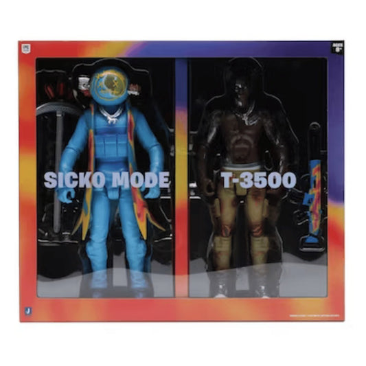 Action Figure Travis Scott Cactus Jack Fortnite 12" Duo Set