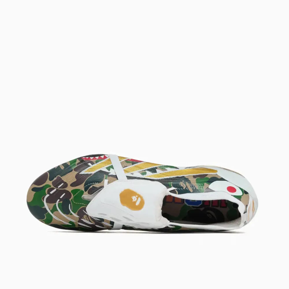 BAPE x Adidas Predator Elite Hemp Gold Metallic Cloud White 2025