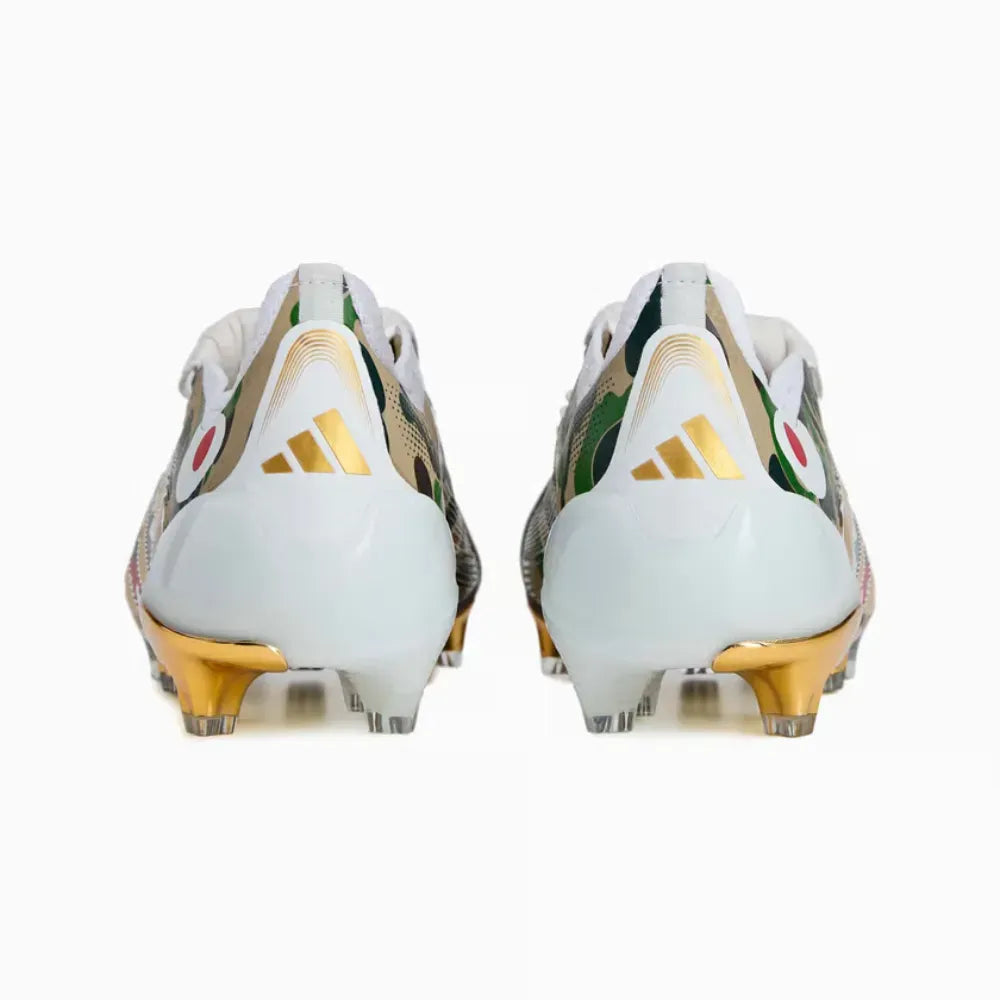 BAPE x Adidas Predator Elite Hemp Gold Metallic Cloud White 2025