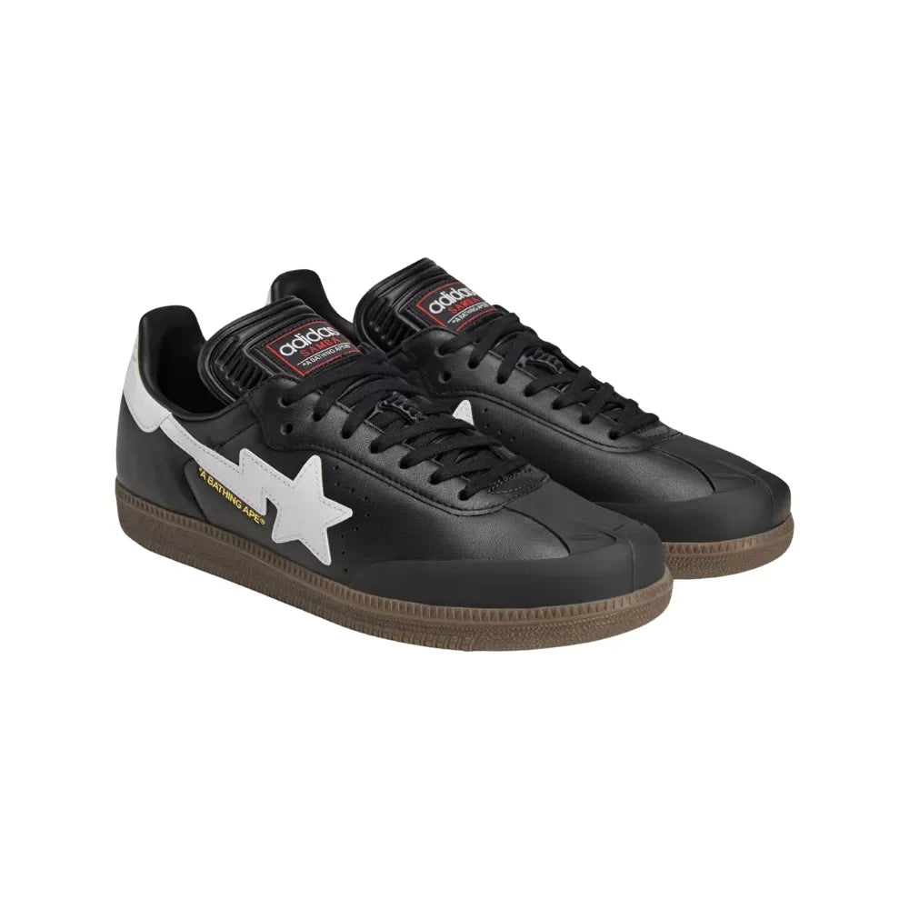 BAPE x adidas Samba Black White Gum 2025