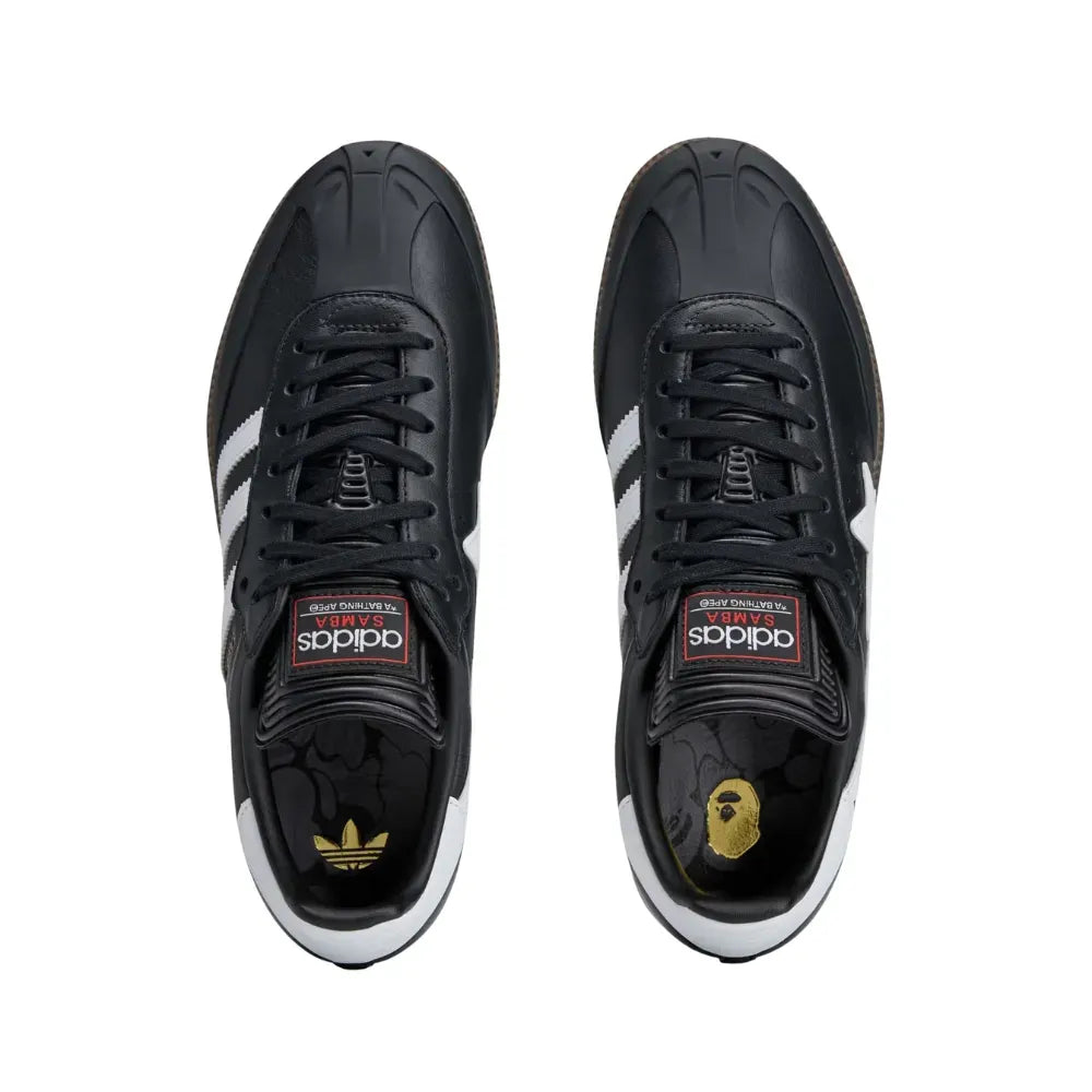 BAPE x adidas Samba Black White Gum 2025