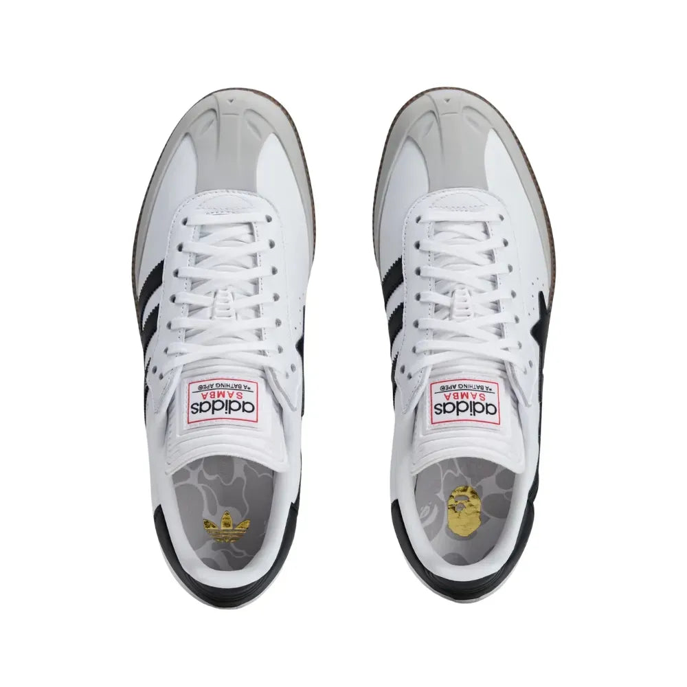 BAPE x adidas Samba White Black Gum 2025