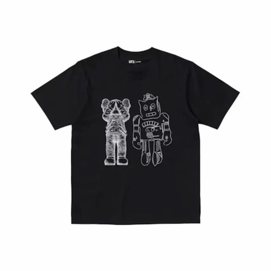 Camiseta KAWS x Uniqlo Warhol UT Graphic 476351 Preta
