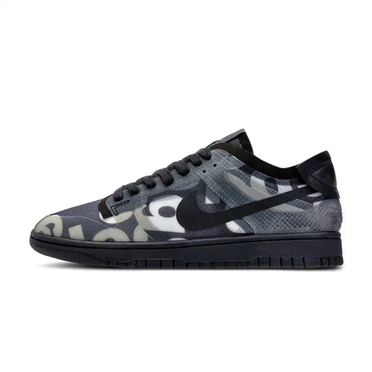 Tênis Nike Dunk Low x Comme des Garcons Print