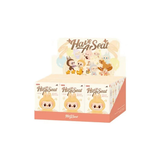 POP MART Labubu – The Monsters “Have a Seat” (Box com 6 Blind Boxes Seladas)