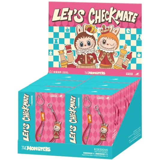 Pop Mart Labubu The Monsters Let's Checkmate Sealed Case 6 Blind Box