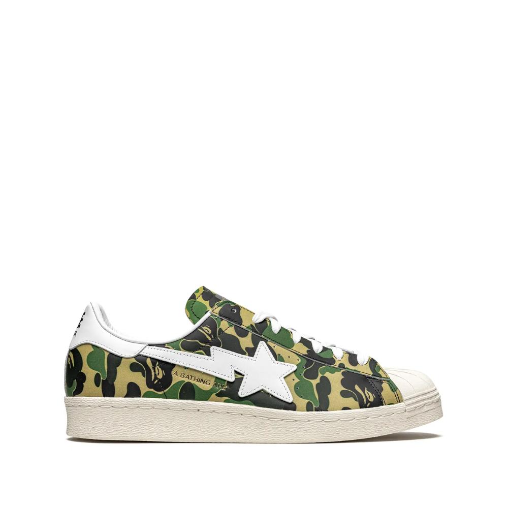 Tênis Adidas Superstar x Bape ABC Camo Green