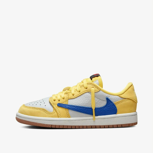 Tênis Air Jordan 1 Retro Low OG SP x Travis Scott Canary