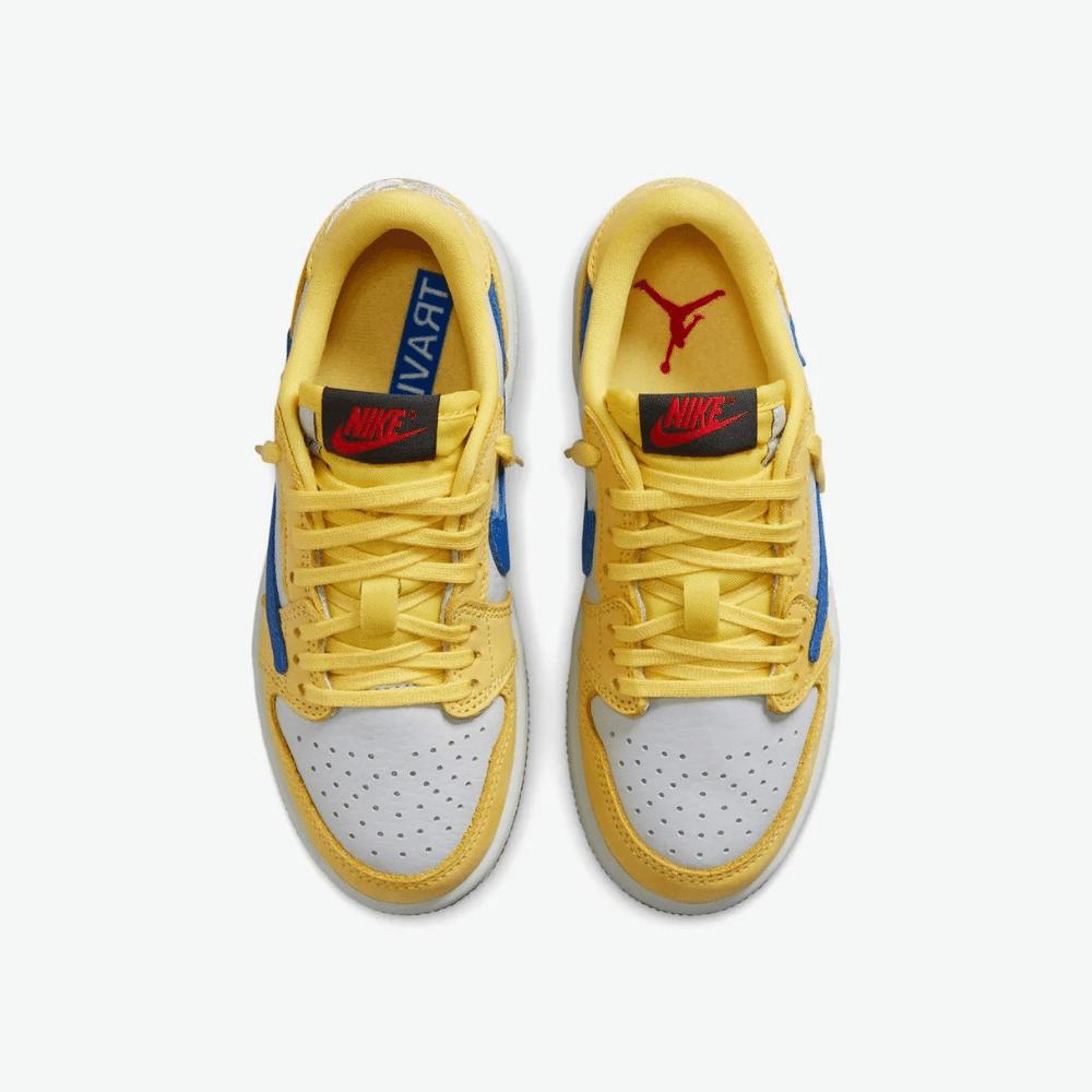 Tênis Air Jordan 1 Retro Low OG SP x Travis Scott Canary