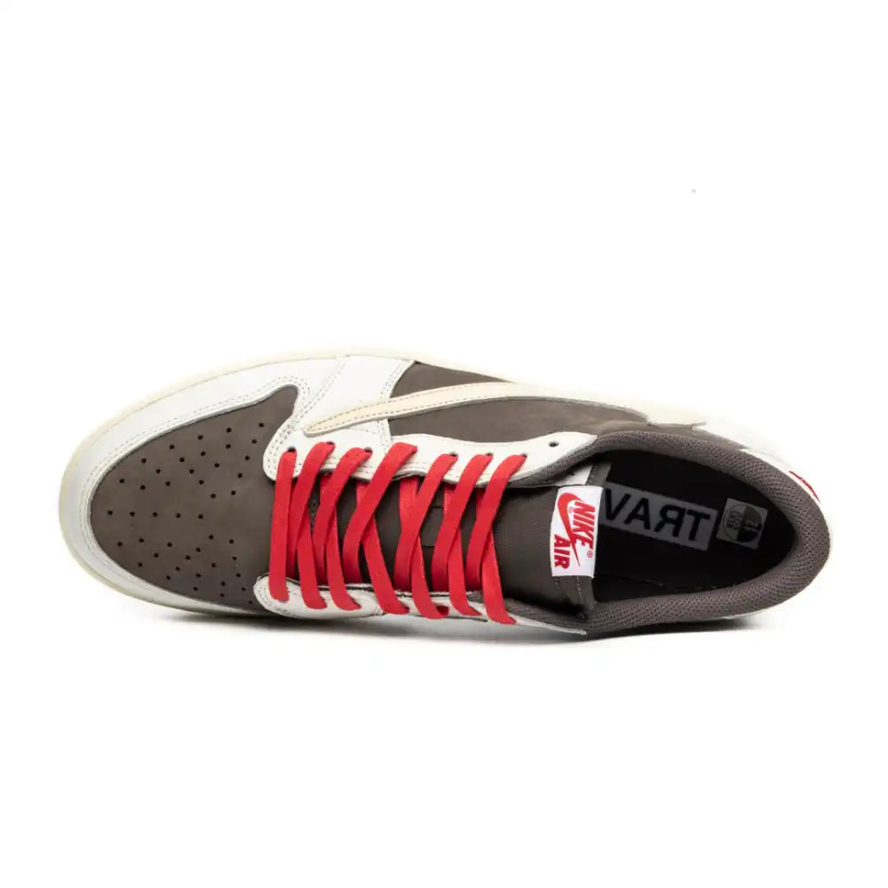 Tênis Air Jordan 1 Retro Low OG SP x Travis Scott Reverse Mocha