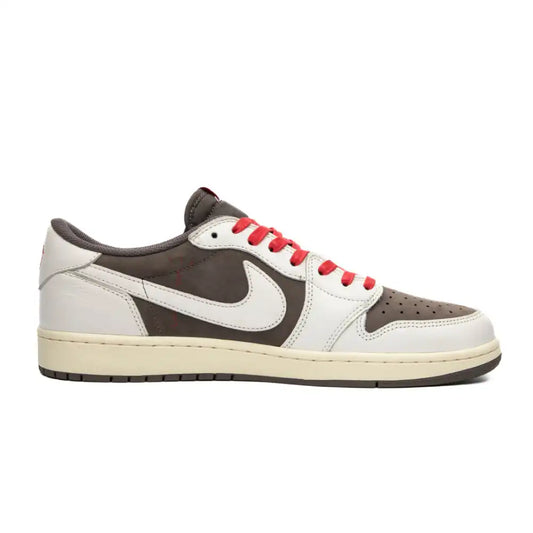 Tênis Air Jordan 1 Retro Low OG SP x Travis Scott Reverse Mocha