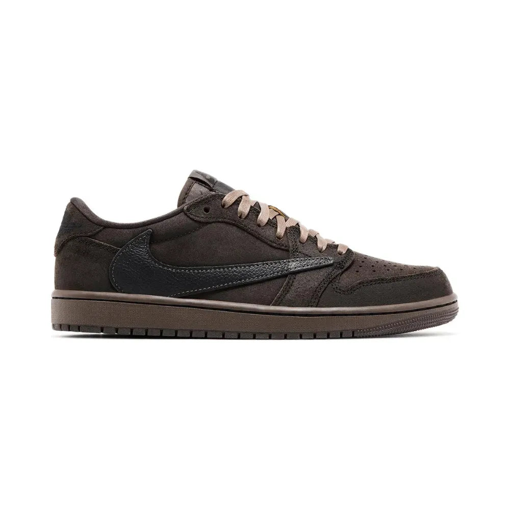 Tênis Air Jordan 1 Retro Low OG SP x Travis Scott Velvet Brown