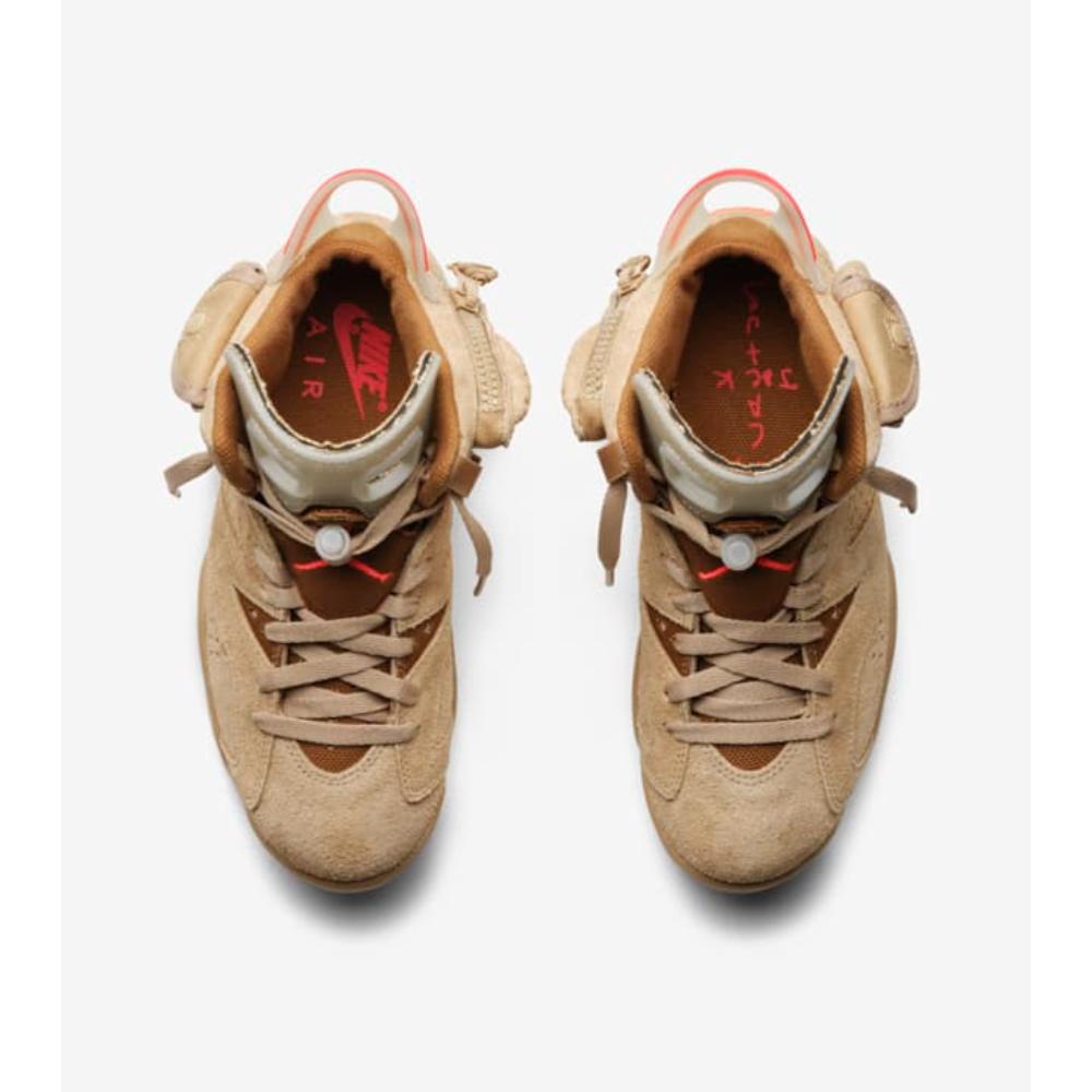 Tênis Air Jordan 6 Retro x Travis Scott British Khaki