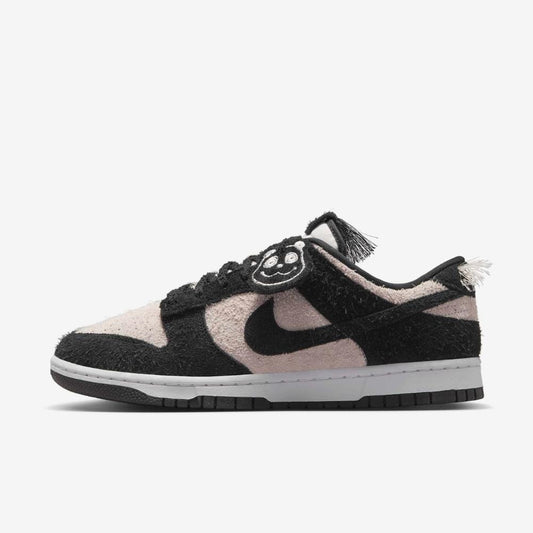 Tênis Nike Dunk Low Retro SE Panda‑Monium White/Black Suede