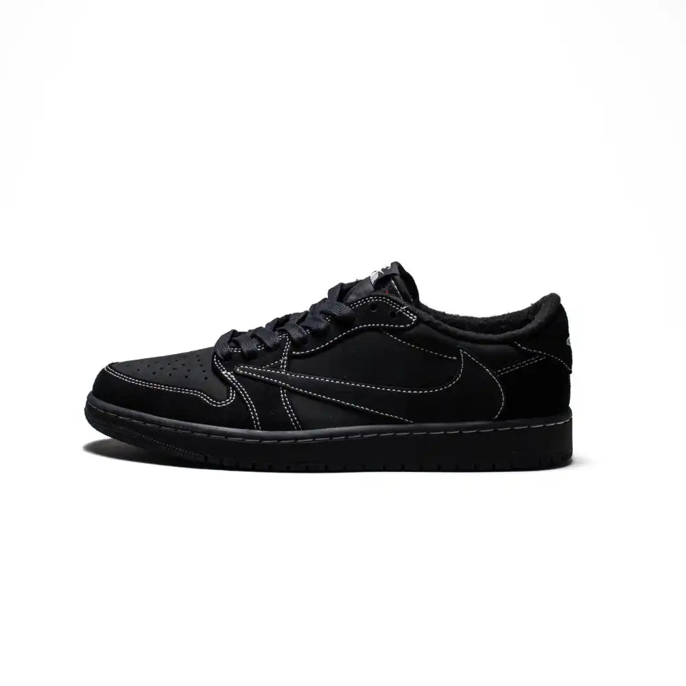 Tênis Jordan 1 Retro Low OG SP x Travis Scott Black Phantom