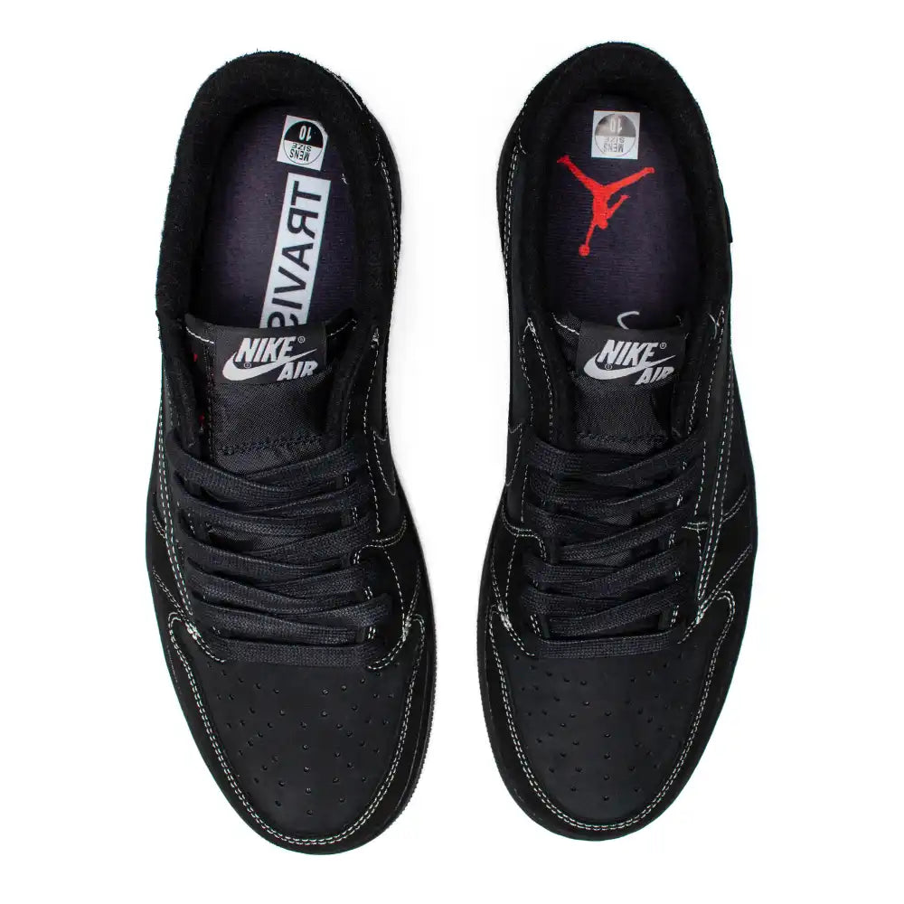 Tênis Jordan 1 Retro Low OG SP x Travis Scott Black Phantom