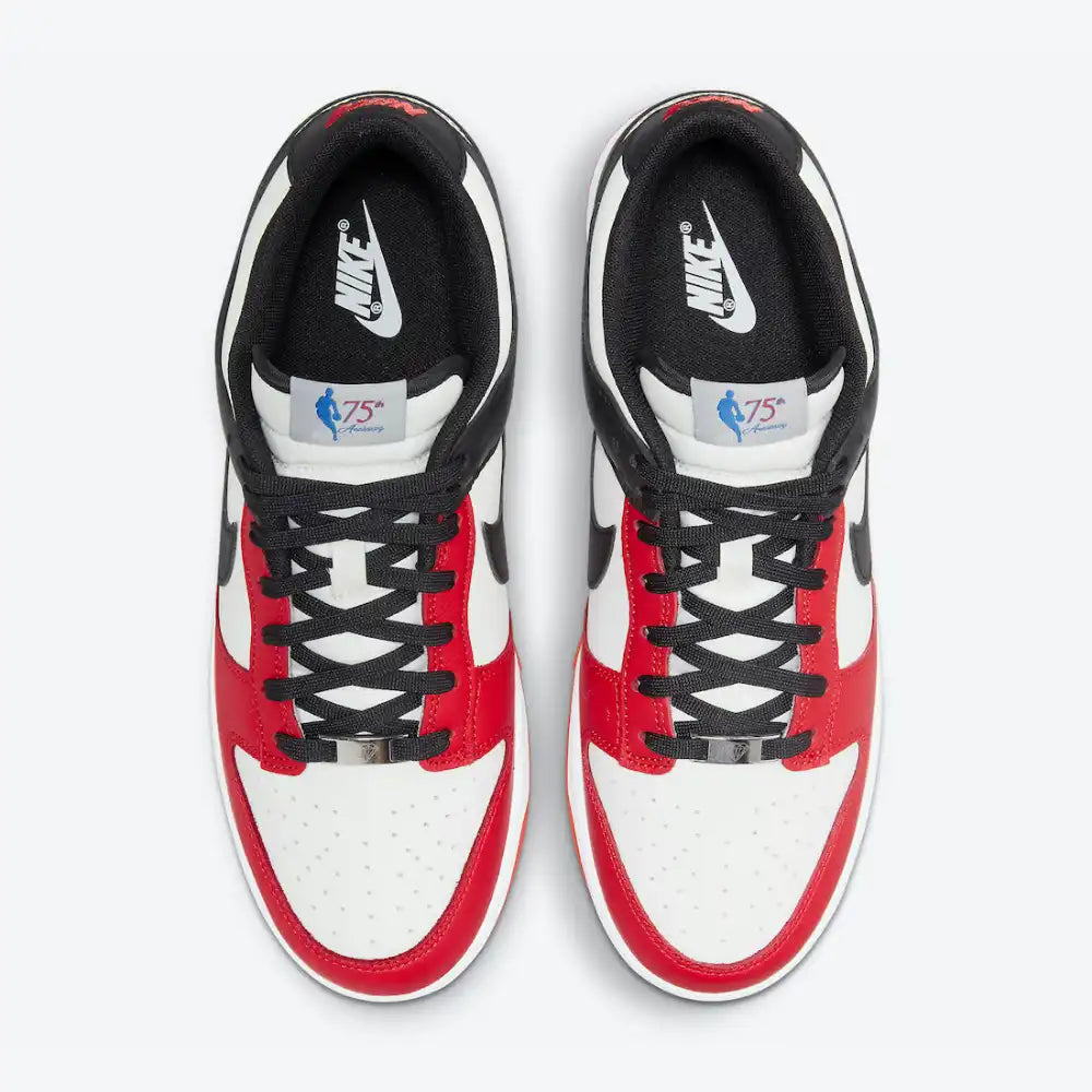 Tênis Nike Dunk Low BEM x NBA 75th Anniversary Chicago