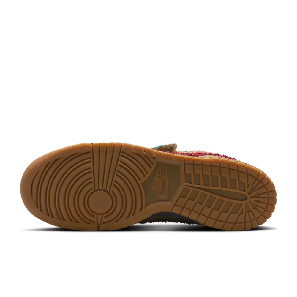 Tênis Nike Dunk Low Panda-Monium Green Curry Multi-Color