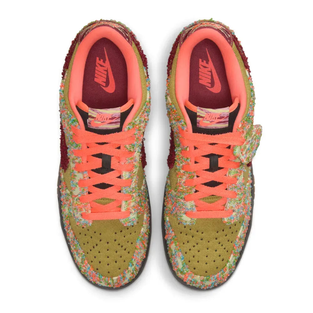Tênis Nike Dunk Low Panda-Monium Green Curry Multi-Color