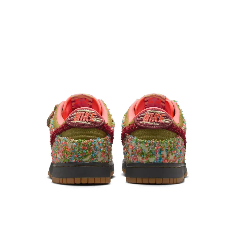 Tênis Nike Dunk Low Panda-Monium Green Curry Multi-Color